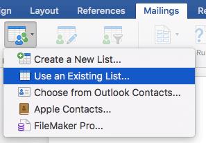 Instrukcje scalania i wysyłania poczty zbiorczej na komputerze Mac