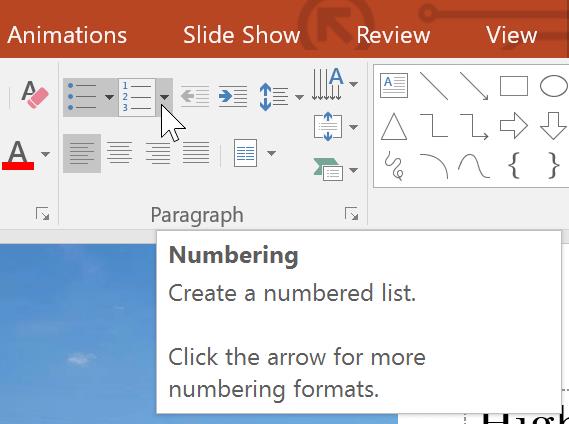 Learn PowerPoint - Lesson 11: How to create a list in Microsoft PowerPoint