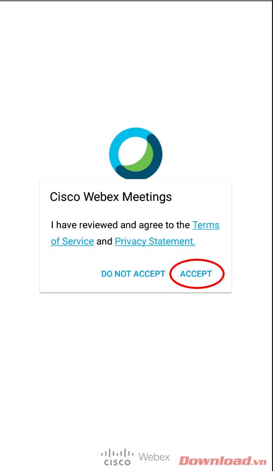 Anweisungen zum Registrieren und Verwenden von Webex Meeting auf Mobilgeräten