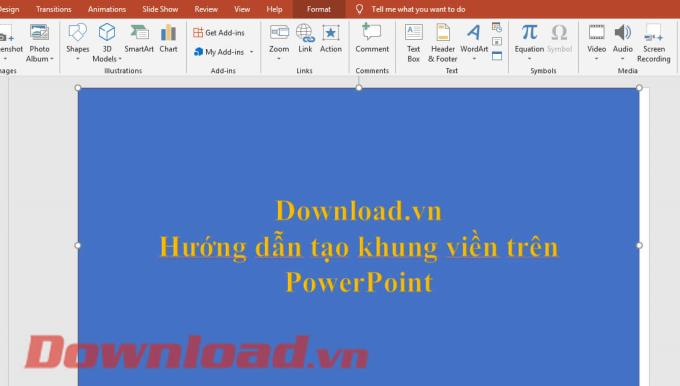 Instrukcje tworzenia obramowania w programie PowerPoint