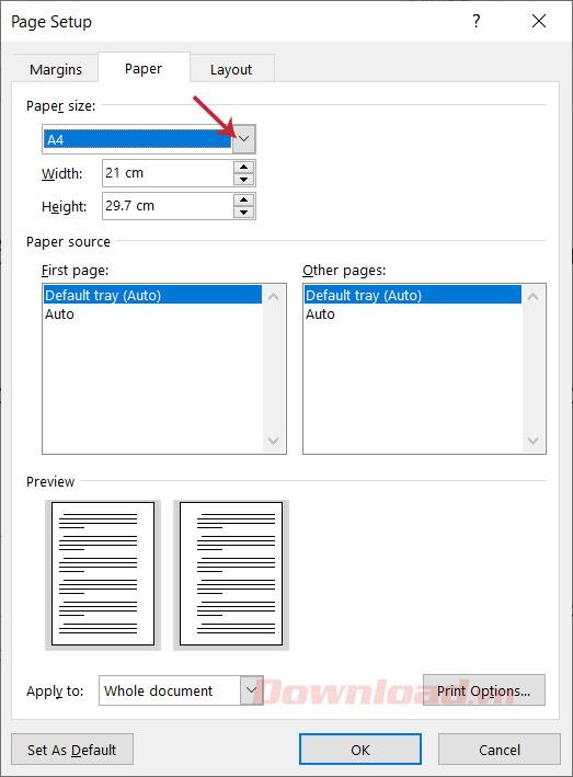 Wordで両面印刷ページを対称的に配置する方法