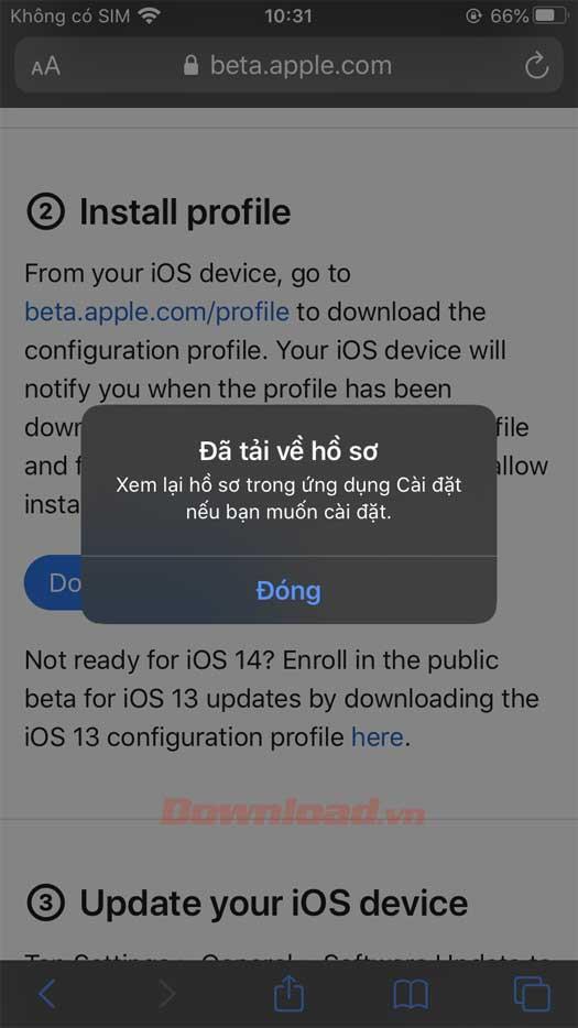 Comment installer et désinstaller iOS 15 bêta sur iPhone