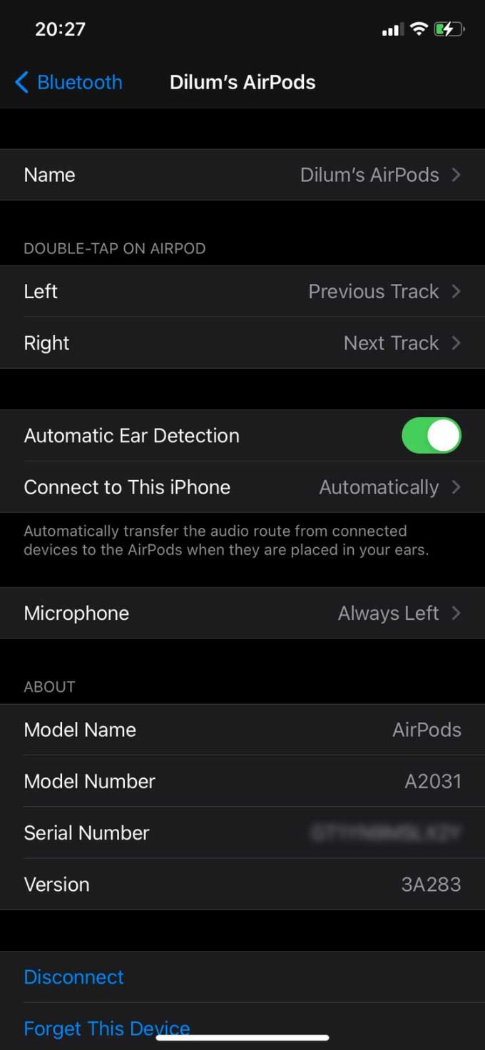 How to fix microphone on AirPods not working