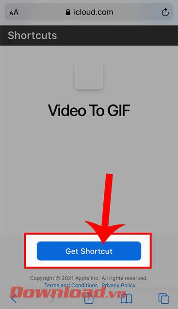 在 iPhone 上將視頻轉換為 GIF 圖像的說明