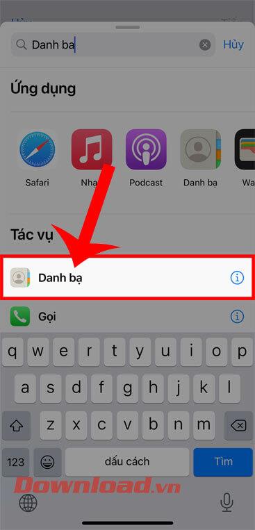 Instructions to turn a phone number into an "App" on iPhone