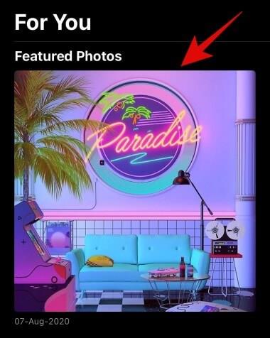 How to change featured photos on Photos widget in iOS 14