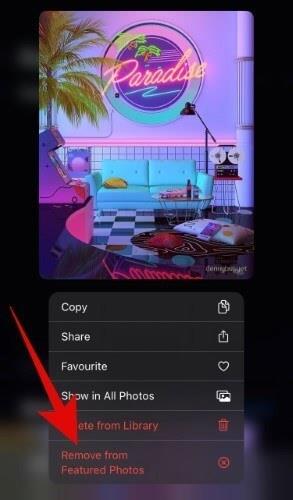 How to change featured photos on Photos widget in iOS 14