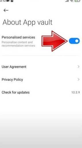 How to turn off ads in MIUI 12