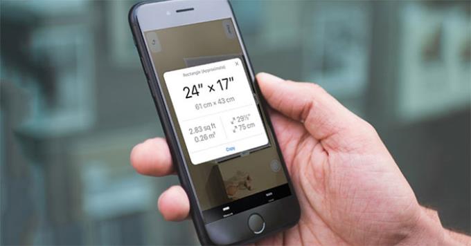 iPhone'da mesafe ölçüm aracını kullanma talimatları