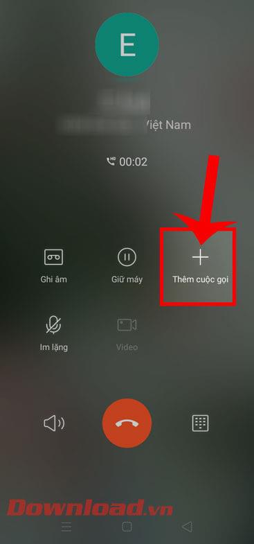 Instructions to call many people at the same time on Android