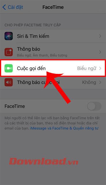 Instructions pour régler l'interface de notification d'appel sur iOS 14