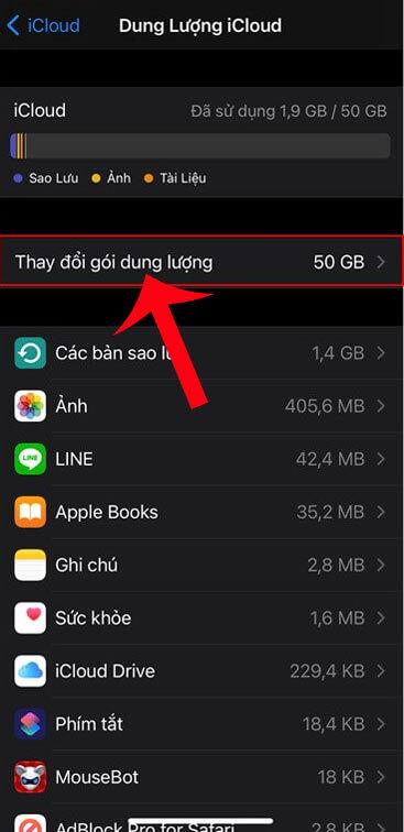 Instructions to get 9 months of 50GB iCloud storage for free