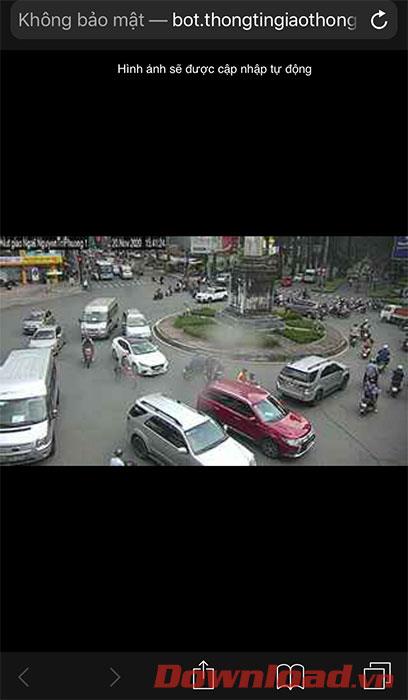 Jak wyświetlić 685 kamer drogowych w Ho Chi Minh City z Zalo