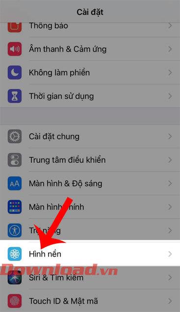 Instructions pour que le fond d'écran change de jour et de nuit sur iPhone