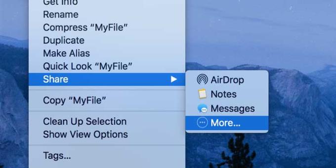 How to customize the Share menu on iPhone or Mac