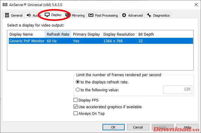 How to install and use AirServer to livestream phone screen to PC