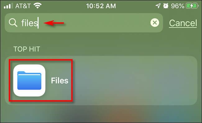 Comment trouver des fichiers téléchargés sur iPhone, iPad
