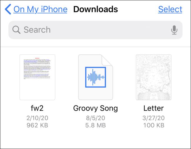 How to find downloaded files on iPhone, iPad