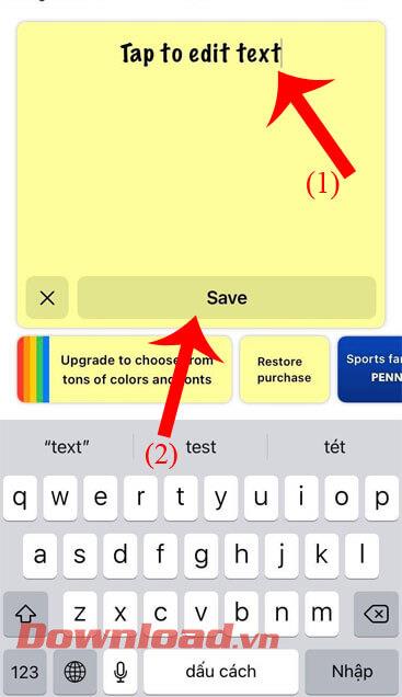 Yapışkan Widget'lar ile iOS 14 ekranında bir not widget'ı nasıl oluşturulur