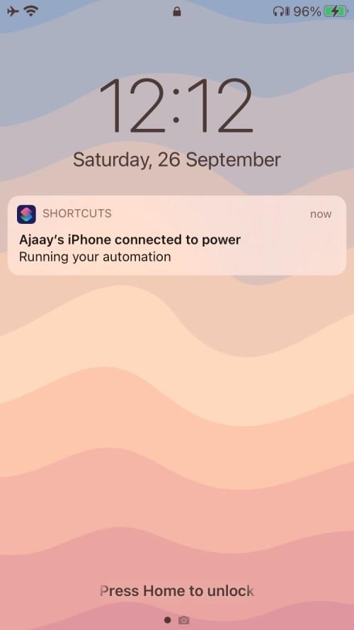 iOS 14: Cara mengotomatiskan Siri untuk menampilkan pemberitahuan pengisian daya baterai yang berhasil