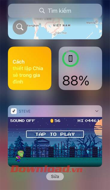 Istruzioni per la creazione di un widget di gioco su iOS 14