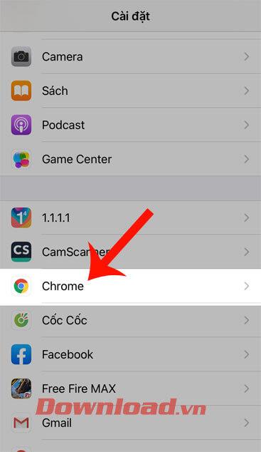Petunjuk untuk mengubah browser default di iOS 14