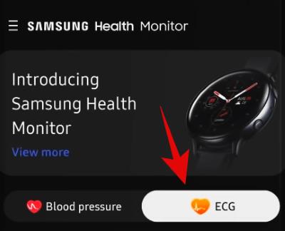 How to check ECG on Samsung Galaxy Watch