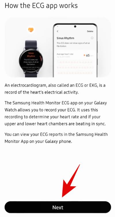 How to check ECG on Samsung Galaxy Watch