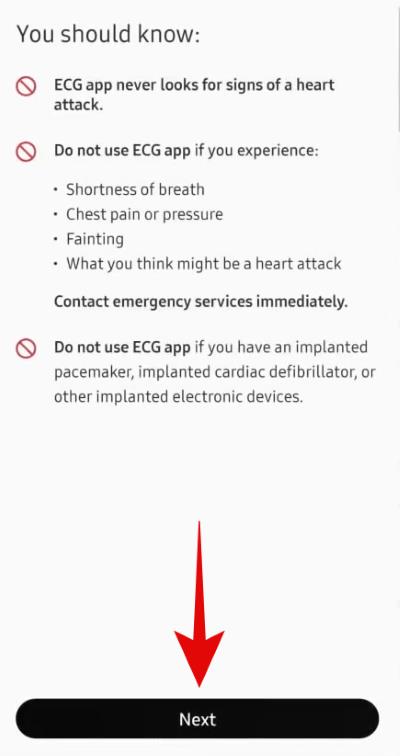 Comment vérifier l'ECG sur Samsung Galaxy Watch