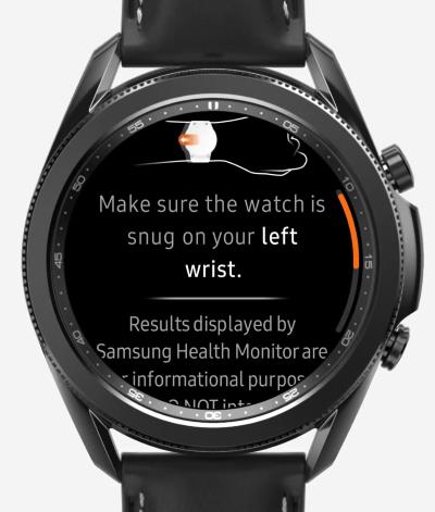 So überprüfen Sie das EKG auf der Samsung Galaxy Watch