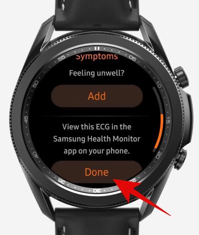 So überprüfen Sie das EKG auf der Samsung Galaxy Watch