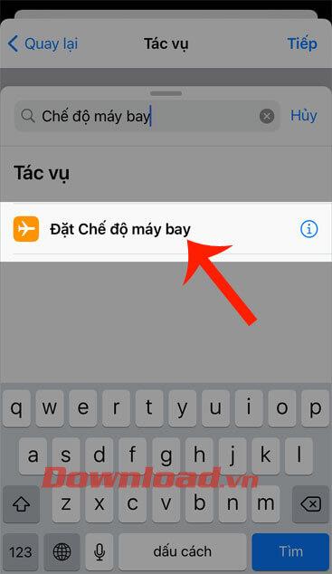 Temporizador para activar / desactivar el modo avión automático en iPhone