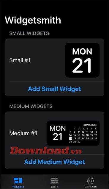 Instructions d'utilisation de Widgetsmith pour créer vous-même des widgets iOS 14