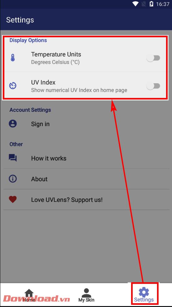 Checking the UV index on your phone is very simple with UVLens