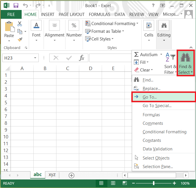 Basculer rapidement entre les feuilles de calcul dans Excel
