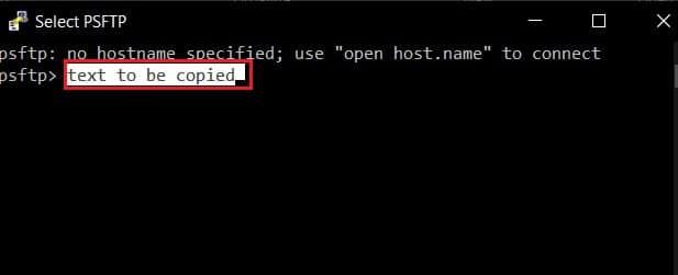 Как скопировать и вставить в PuTTY