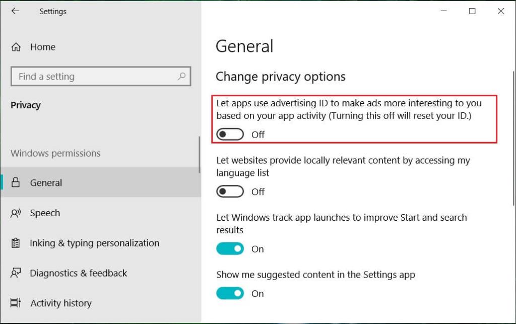 Отключить сбор данных в Windows 10 (защитите свою конфиденциальность)