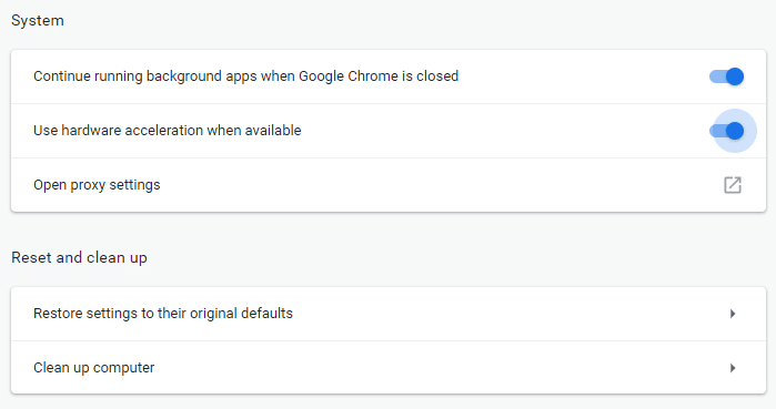 Исправить ошибку ERR_CACHE_MISS в Google Chrome