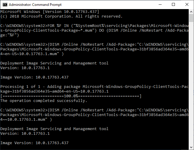 ติดตั้งตัวแก้ไขนโยบายกลุ่ม (gpedit.msc) บน Windows 10 Home