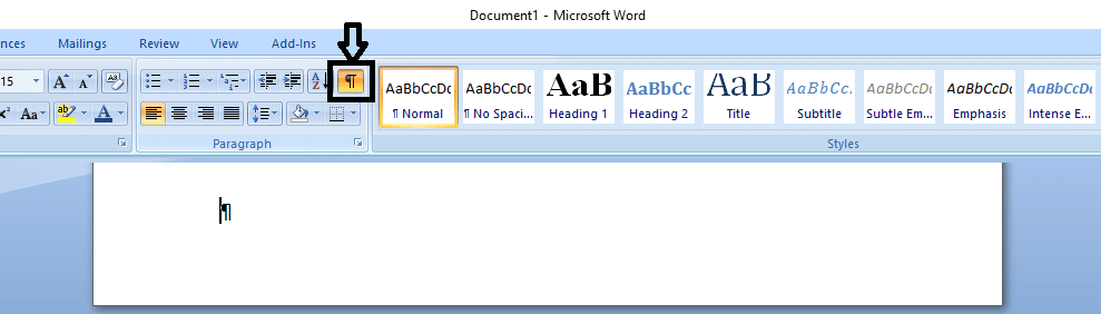 Cara menghapus halaman kosong di Microsoft word