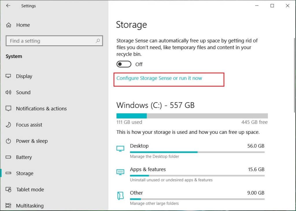 10 formas de liberar espacio en el disco duro en Windows 10