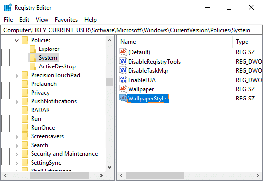 Empêcher les utilisateurs de modifier le papier peint du bureau dans Windows 10
