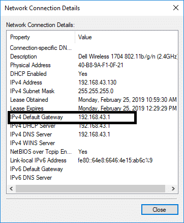 Come trovare l'indirizzo IP del mio router?