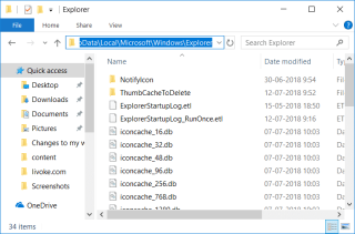 Hentikan Windows 10 dari Penghapusan Otomatis Thumbnail Cache
