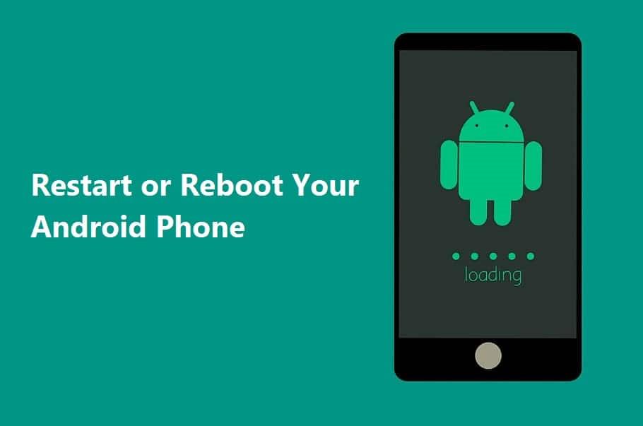 Android 전화를 다시 시작하거나 재부팅하는 방법은 무엇입니까?