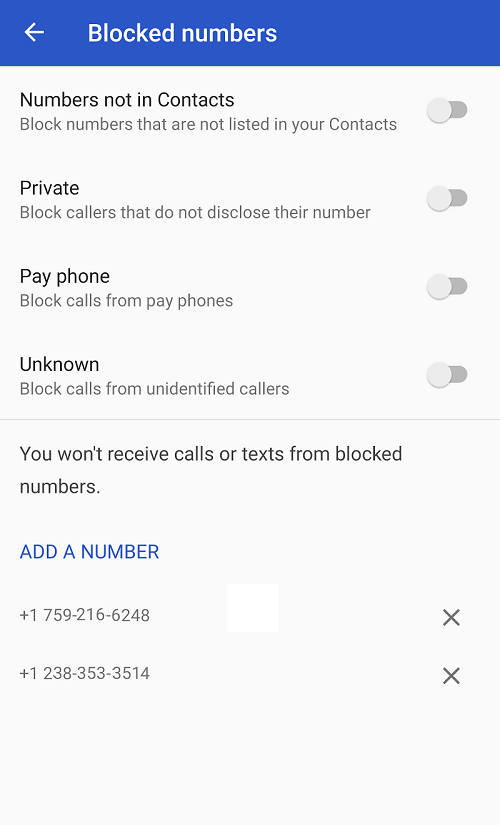 如何在 Android 上阻止電話號碼