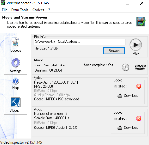 تحديد وتثبيت برامج ترميز الصوت والفيديو المفقودة في Windows