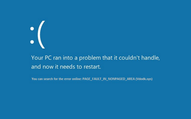 إصلاح خطأ الصفحة في خطأ منطقة غير مقسمة إلى صفحات في نظام التشغيل Windows 10