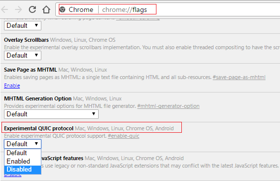 [DIPERBAIKI] ERR_QUIC_PROTOCOL_ERROR di Chrome