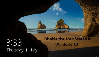 Nonaktifkan Layar Kunci di Windows 10 [GUIDE]